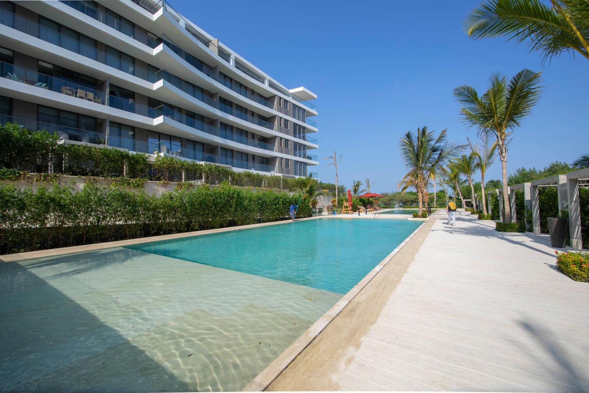 Exclusivo Resort Frente Al Mar, Playa Privada, Piscinas Cartagena Kültér fotó